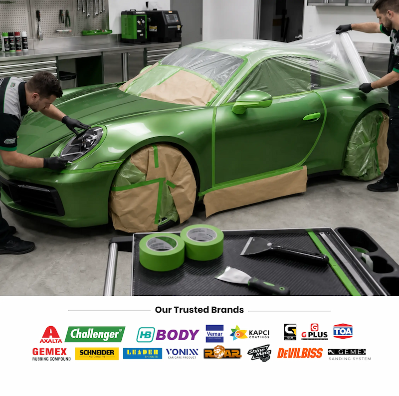 Premium Auto Paint Workshop in Qatar